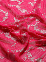 Zari Jaal Georgette Woven Saree