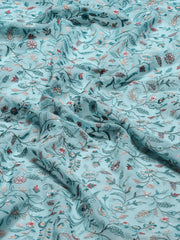 Resham Jaal Embroidery Georgette Saree