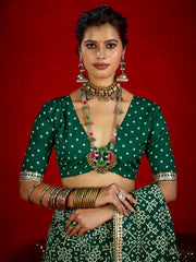 Gota Work Art Silk Saree