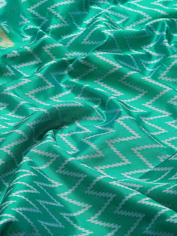 Leheriya Pattern Woven Handloom Saree