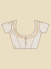 Embroidered Tissue Pink Saree