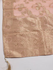 Booti Woven Chanderi Unstitched Suit Piece With Dupatta