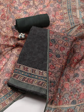 Kaantha Embroidery Chanderi Unstitched Suit With Dupatta