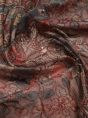 Kaantha Embroidery Chanderi Unstitched Suit With Dupatta