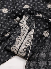 Printed Cotton Blend Unstitched Suit Piece With Dupatta