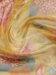 Neck Embroidered Cotton Blend Unstitched Suit Piece With Dupatta