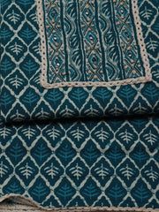 Printed Cotton Unstitched Suit Piece With Dupatta