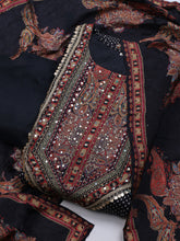 Printed Cotton Blend Kurta With Pants & Dupatta