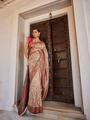 Kani-Suresh Border Dola Handloom Saree