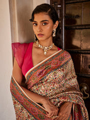 Kani-Suresh Border Dola Handloom Saree