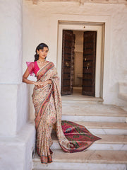 Kani-Suresh Border Dola Handloom Saree