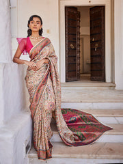 Kani-Suresh Border Dola Handloom Saree