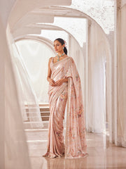 Sequin Work Georgette Saree