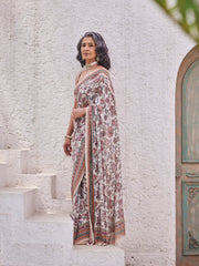 Digital Printed Georgette Saree