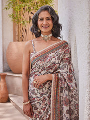 Digital Printed Georgette Saree