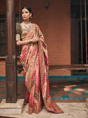Cutdana Embroidered Banarasi Saree