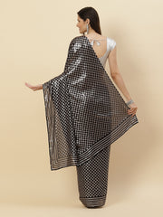 Sequin Embroidered Georgette Saree