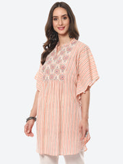 Floral Printed Cotton Kurti