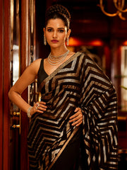 Georgette Embroidered Saree