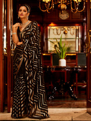 Georgette Embroidered Saree