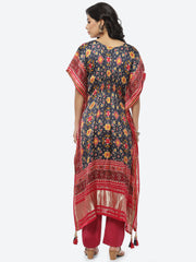 Printed Kaftan Kurta