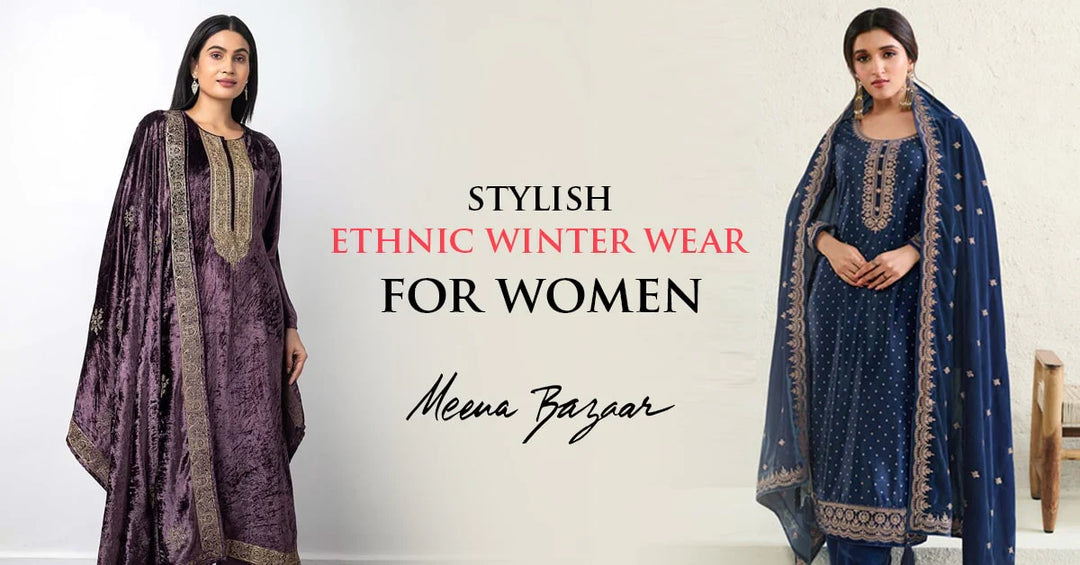 Best stylish ethnic winter wear for women