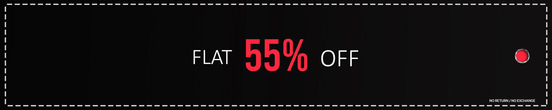 FLAT 55% OFF