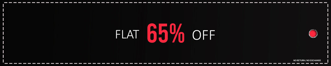 FLAT 65% OFF