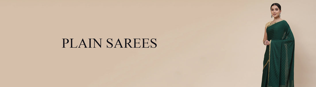 Plain Sarees