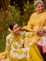 Printed Cotton Kurta with Pant and Resham Embroidered Suit Set with Dupatta (Pack of 3)
