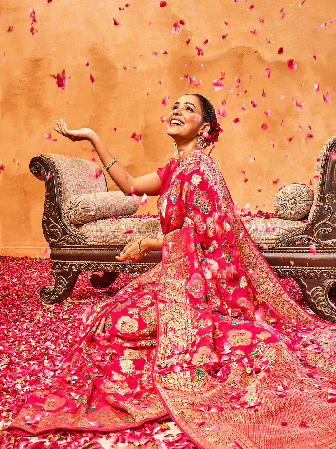 Rangkat Georgette Printed Saree