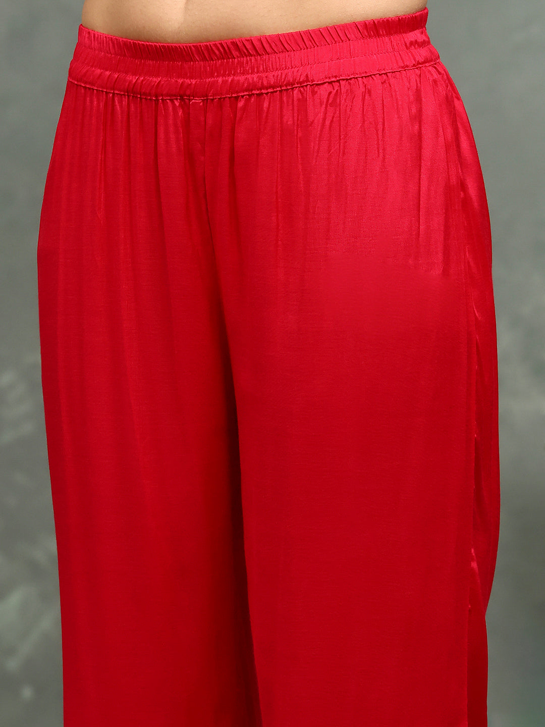 Printed Crepe Kurta With pants