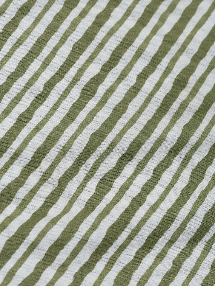 Neck Patti Cotton Blend Unstitched Suit With Dupatta