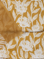 Neck Patti Cotton Blend Unstitched Suit With Dupatta