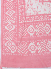 Printed Cotton Blend Unstitched Suit With Dupatta