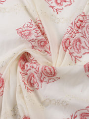Printed Cotton Blend Unstitched Suit With Dupatta