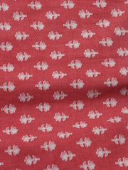 Printed Cotton Blend Unstitched Suit With Dupatta