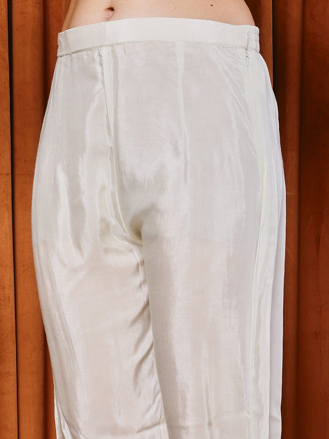 Bandhani Printed Crepe Kurta With Pants & Dupatta