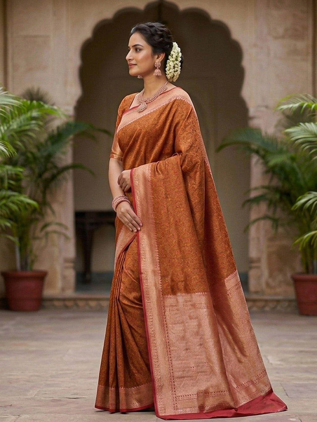 Woven Design Art Silk Banarasi Saree