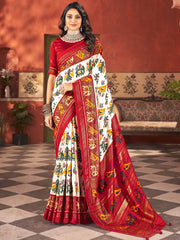 Printed Art Silk Saree