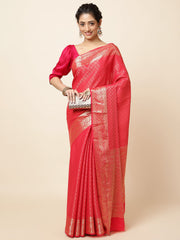 Zari Jaal Georgette Woven Saree