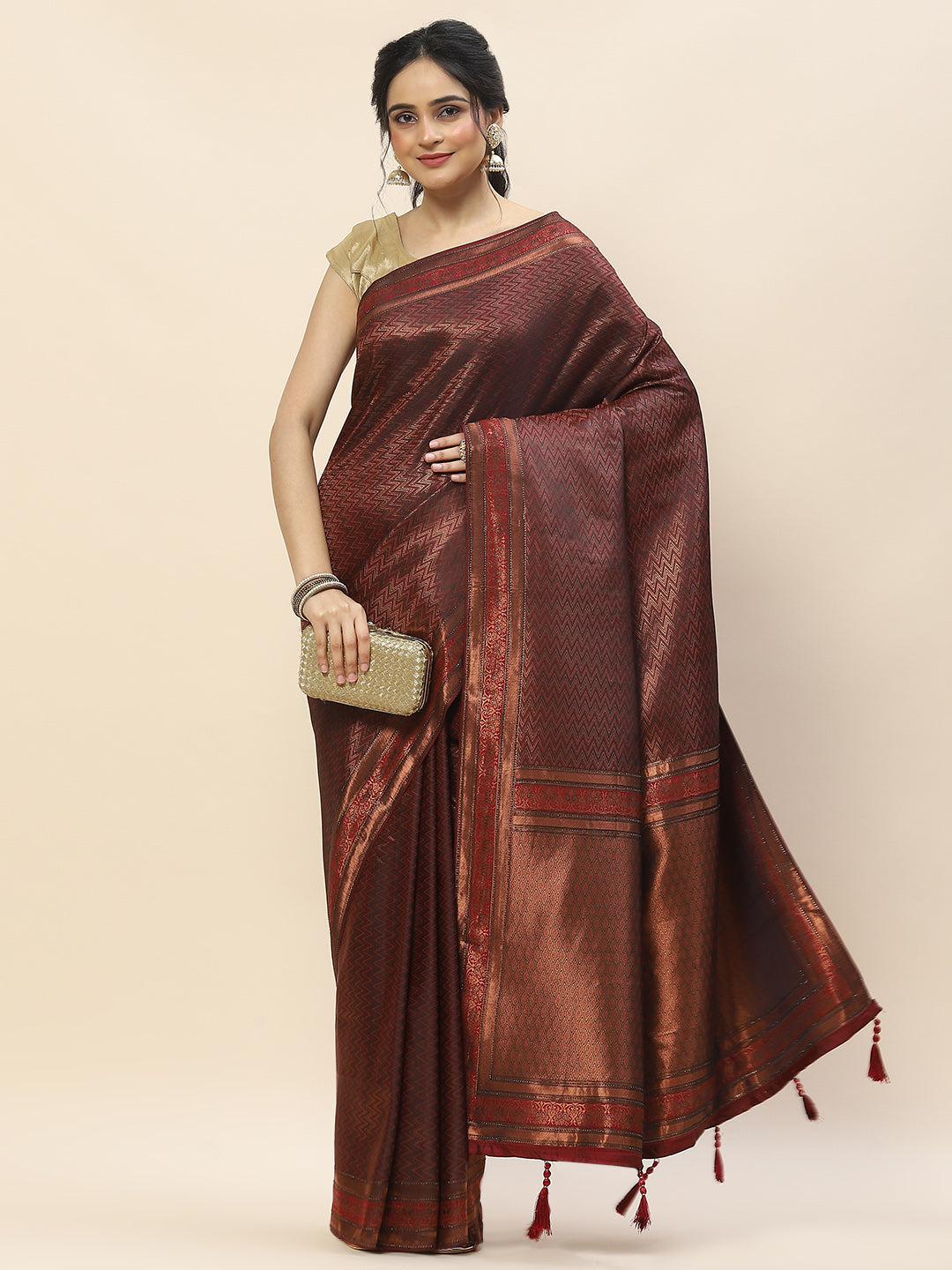 Woven Art Silk Banarsi Saree