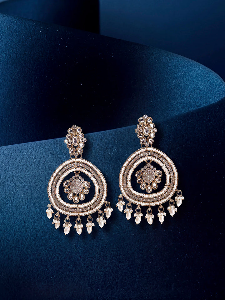 Gold White Jewellery Pair