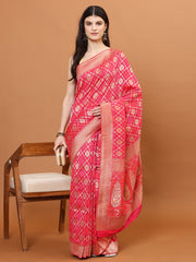 Stone Embroidery Banarasi Saree