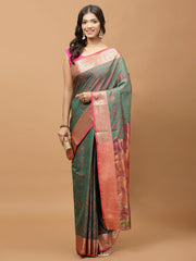 Resham Jaal Woven Handloom Saree