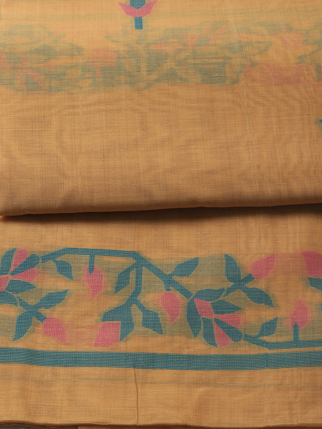 Jamdani Chanderi Unstitched Suit Piece With Dupatta
