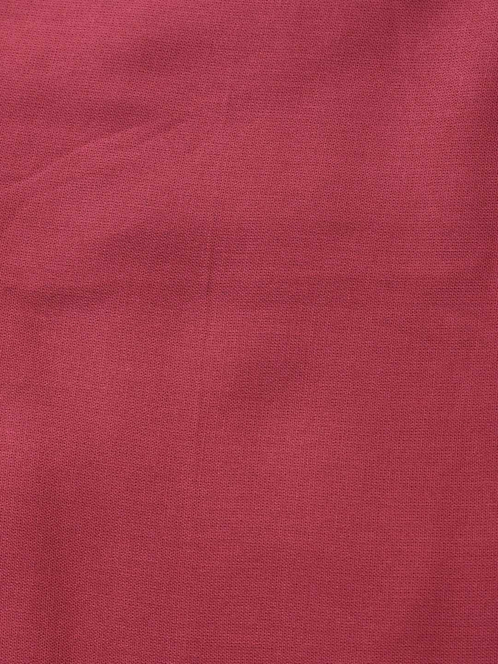 Patch Neck Linen Unstitched Suit Piece With Dupatta