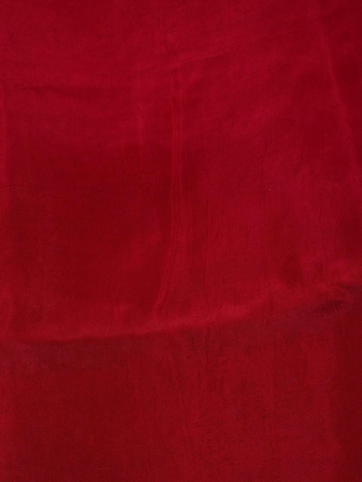 Woven Art Silk Unstitched Suit Piece With Dupatta