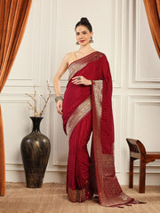 Woven Design Tussar Saree