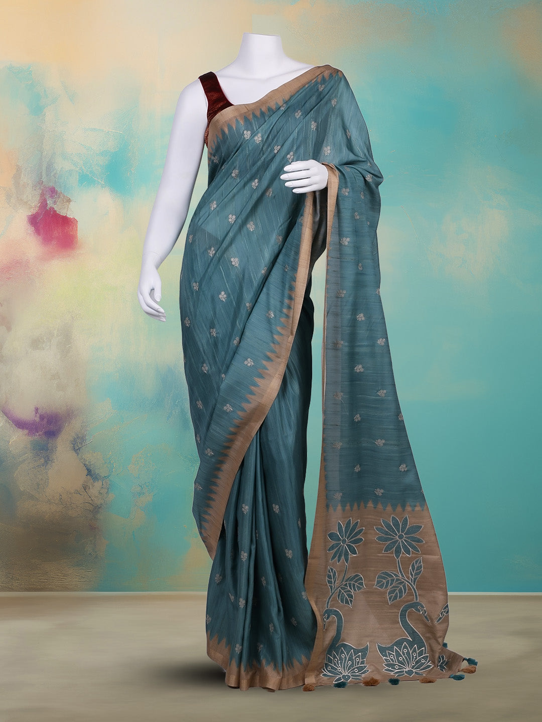 Woven Design Art Silk Saree